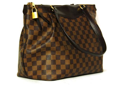 lv black checkered bag|louis vuitton checkered tote.